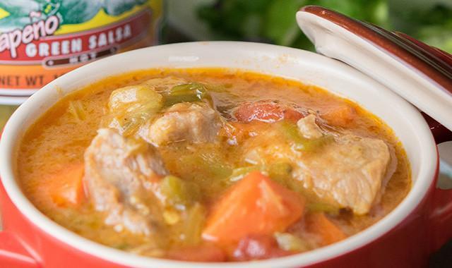 Green Chili Stew with Pork