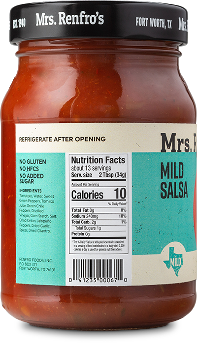 Mild Salsa – Renfro Foods