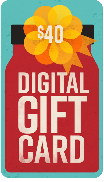 $40 Digital Gift Card