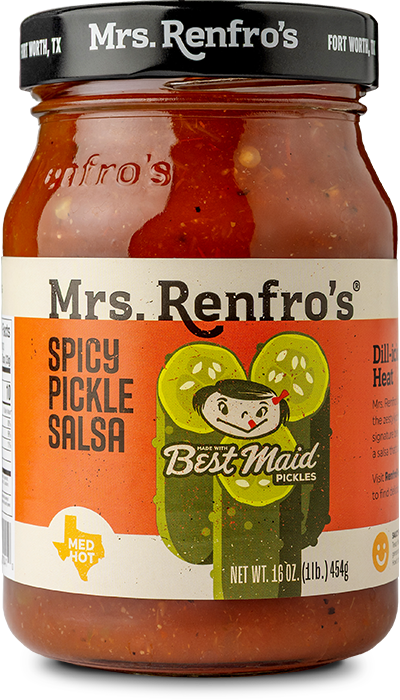 Spicy Pickle Salsa