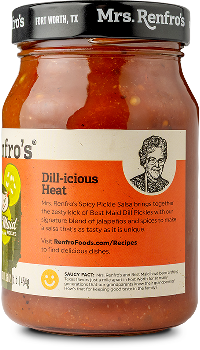Spicy Pickle Salsa