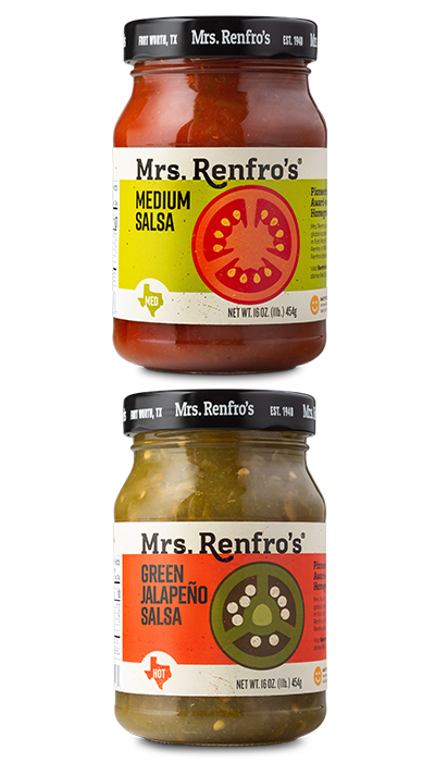 Medium Salsa, Green Jalapeño Salsa