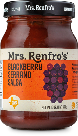 Blackberry Serrano Salsa