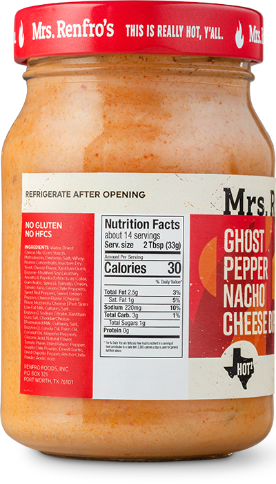 Ghost Pepper Nacho Cheese Dip