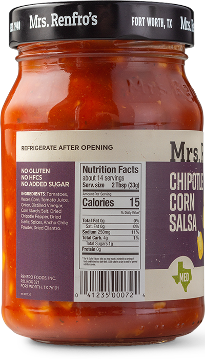 Chipotle Corn Salsa