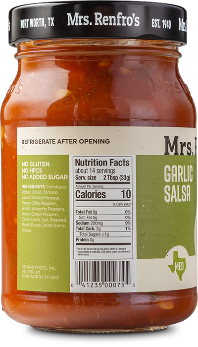 Garlic Salsa