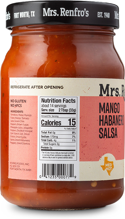 Mango Habanero Salsa
