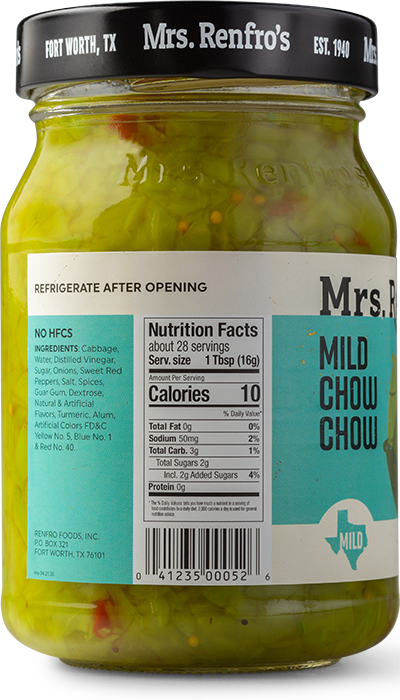 Mild Chow Chow