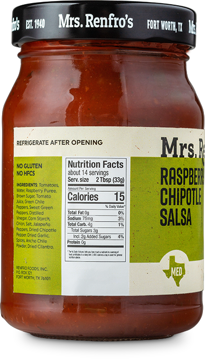 Raspberry Chipotle Salsa